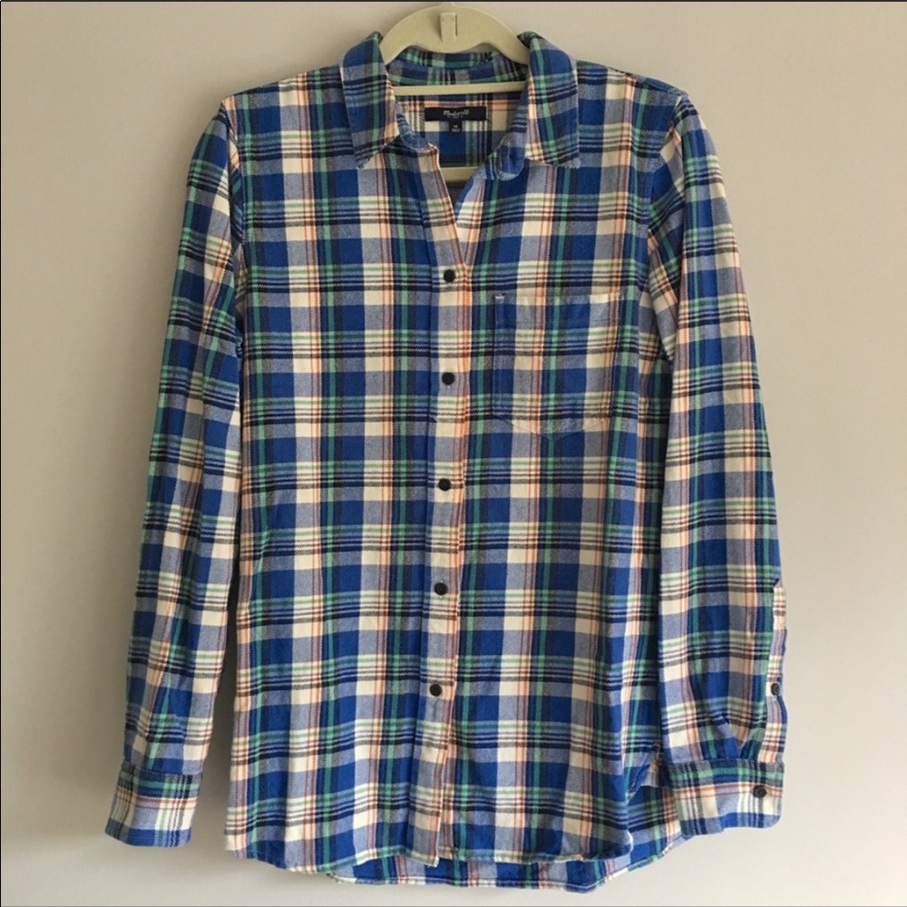 Madewell flannel shirt (shacket)
